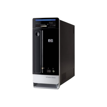 HP Pavilion s3123w - Slimline - tower - Athlon 64 X2 4000+ / 2.1 GHz - AMD LIVE! - RAM 1 GB - HDD 320 GB - DVD SuperMulti - GF 6150 LE - Mdm - Vista Home Premium - monitor: none