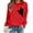 C-Red544, variant on DHFJKG Women's Crewneck Sweatshirt Cute Cat Print Long Sleeve Loose Pullover Tops Casual Fall Clothes
