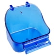 thumbnail image 3 of Dispensador 3 en 1 de agua y alimento para loros y pinzones con jaula para perchas. Azul, 3 of 8