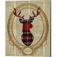 thumbnail image 2 of Great Art Now Holiday Tartan Deer by SD Graphics Studio 2 Piece Canvas Art Set Each 12W x 15H, 2 of 3