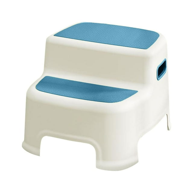 VogueV Kids Step Stool with Anti-Slip Base - Adjustable Bathroom Helper Stool A