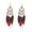 Colorful, variant on Long Boho CZ Feather Dangle Drop Earrings for Women Gold-Toned Enamel Round Turquoise Beaded Fringe Tassel Dangling Statement Studs Earring Lightweight Link Piercing Fish Hook Bohemian Ethnic Jewelry