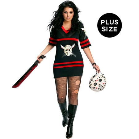Friday the 13th Miss Jason Voorhees Adult Plus Costume