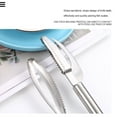 thumbnail image 2 of fastboy Stainless Steel Portable Fish Scale Remover Scales Removal Scraper Fast Scraping Cleaning Tool Peelers Kitchen Gadget Square, 2 of 6