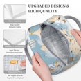 thumbnail image 3 of Fotbe Animals Travel World Map Bolsa de Almuerzo con Estampado, Lonchera Aislada, Contenedor de Comida Reutilizable Tipo Cooler a Prueba de Fugas, 3 of 6