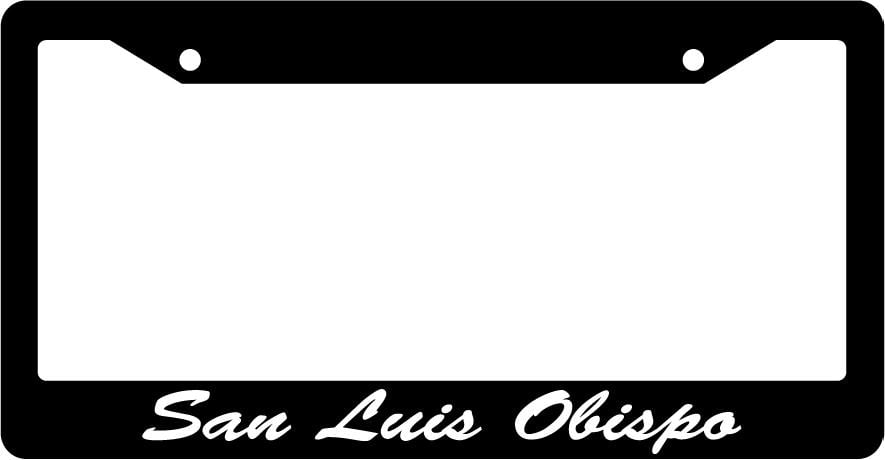 Louis Auto Accessory Novelty Black License Plate Frame CURSIVE St