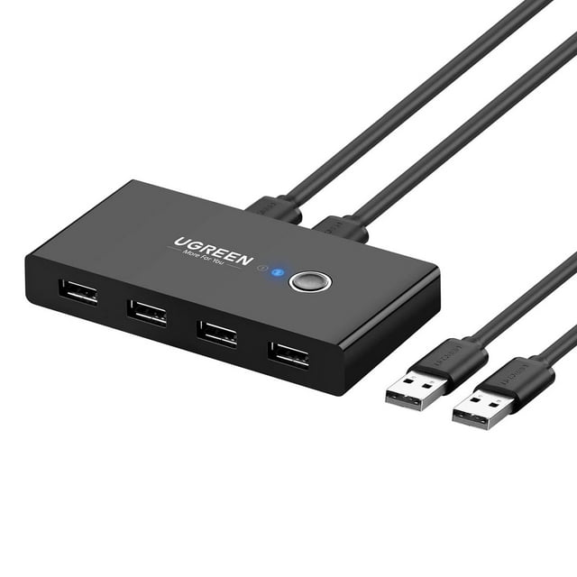 Adaptador USB 3.0 Ugreen 30767 Hub 2 Entradas 4 Salidas 5Gbps