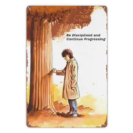 Hajime No Ippo Animes 12x8 Inch Rust-Free Tin Poster - Home Decor