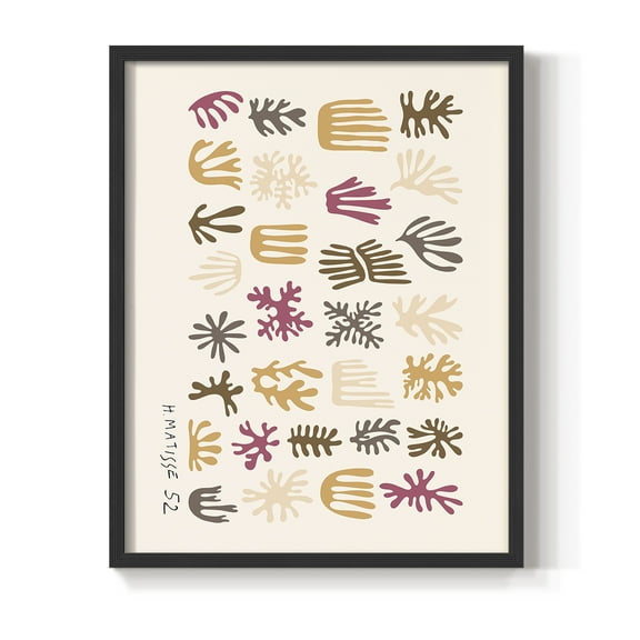 Matisse CCLXVI in Solid Wood 8 x 10 Framed Print