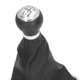 thumbnail image 4 of Perilla de cambio de marchas de 6 velocidades con piezas del cuerpo de repuesto Interior automotriz de bota de cuero de PU, 4 of 8