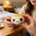 thumbnail image 4 of Pelota antiestrés con forma de bollo al vapor, suave y apretable: un adorable juguete sensorial para aliviar la ansiedad, masa descompresora de crecimiento lento para niños y adultos., 4 of 6