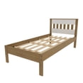 thumbnail image 3 of Cama Individual Moderna Mod. PDC-05 Almendra-Blanco, 3 of 7