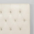 thumbnail image 3 of ZINUS Trina Upholstered Headboard / Button Tufted Upholstery / Adjustable Height / Easy Assembly, 3 of 7