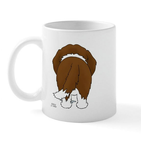 CafePress - Big Nose St. Bernard Mug - 11 oz Ceramic Mug - Novelty Coffee Tea Cup