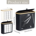 thumbnail image 3 of Bathroom Accessories Set Toilet Toilet Paper Storage with Lid for Storage Organizer with Lid Bath Decor Organizer Set Soap Holder Toothbrush Holder Bathroom Decor, 3 of 9