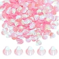 thumbnail image 1 of Paquete de 600 Lentejuelas en Forma de Concha, 50g Lentejuelas Sueltas [AB Rosa], 1 of 6