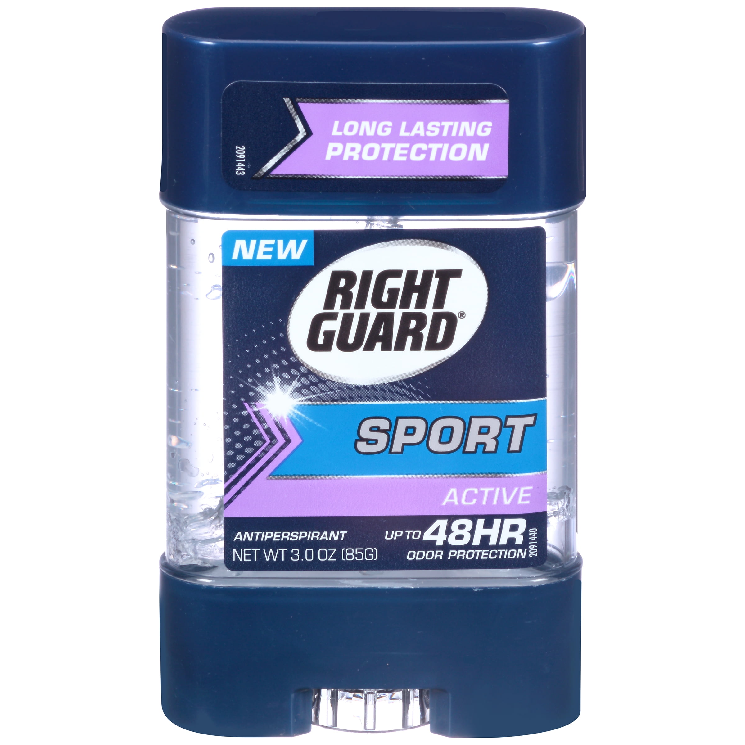 Right Guard Sport Antiperspirant Deodorant Gel, Active, 3 Ounce