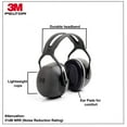 thumbnail image 4 of 3M Peltor X5A - Earmuffs - NRR: 31 dB - gray, black, 4 of 4