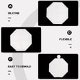 thumbnail image 3 of Juego de 6 moldes de silicona para joyería, bonitos moldes para caja, accesorios de bricolaje (blancos), 3 of 6