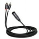 thumbnail image 5 of Cable de Audio XLR una RCA Dual A1 XLR Macho de 3 una Enchufe Macho RCA Dual Amplificador de Cable de Audio EstéReo Enchufe de Mezcla Cable AV 1M, 5 of 5