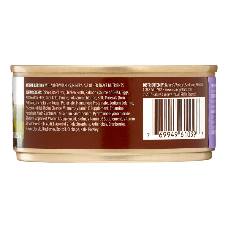 Instinct Original Kitten Grain Free Real Chicken Recipe Natural Wet Canned Cat Food by Nature s Variety 5.5 oz. Cans Walmart