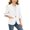 White, variant on CPNG Girls' Cropped Blazer Casual and Elegant Loose Suit Jacket Kids School Uniform Lightweight Slim Fit Jacket