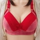 thumbnail image 3 of Sujetador push up sexy de belleza para la espalda, cómodo, inalámbrico, no magnético, ropa interior a cuadros, para mujer, talla grande, delgado, 3 of 6