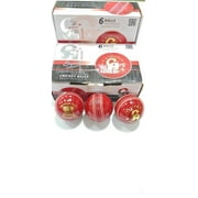 CA Supreme Test Cricket Ball Red - Senior Size (Pack of 1)