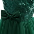 thumbnail image 6 of Edvintorg 3-12Years Children's Party Dress Clearance Net Yarn Sequin Mesh Bow Ruffles Birthday Gown Long Princess Dresses Kids Dresses For Girls, 6 of 6