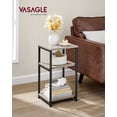 thumbnail image 2 of Mesa auxiliar VASAGLE ULET273B02 Greige and Classic Black, 2 of 8
