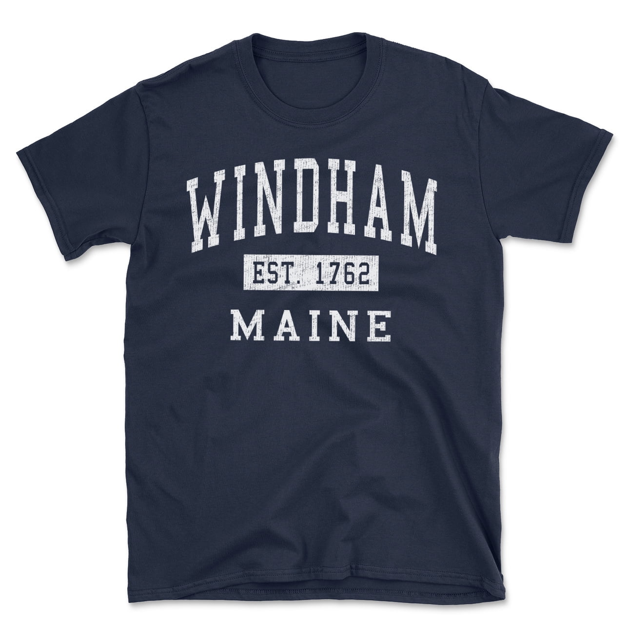 Windham Maine Classic Established Men's Cotton TShirt