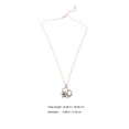 thumbnail image 3 of 1 Pce Collier Parent-Enfant Panda Chaîne de Cou Décorative Collier Élégant (Doré), 3 of 8