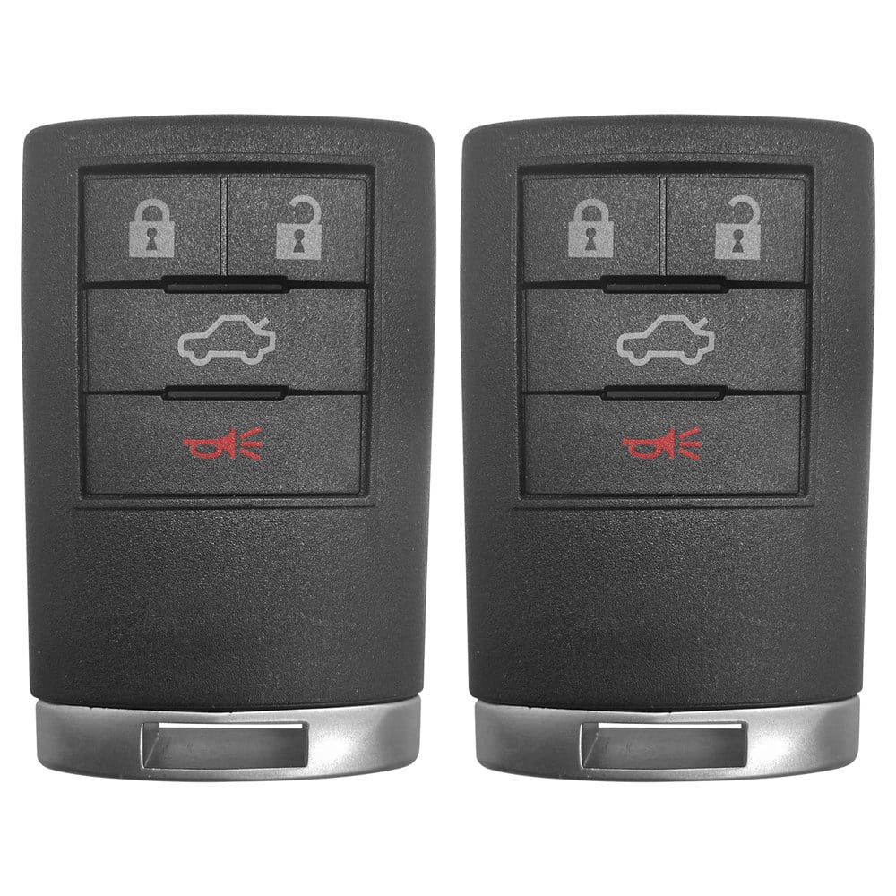 QualityKeylessPlus Replacement Keyless Entry Remote Fob Compatible with Cadillac CTS DTS Escalade OUC6000066 OUC6000223