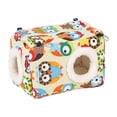 thumbnail image 3 of Hamaca para pájaros de invierno, cabaña para pájaros, escondite, tienda cálida, cama, nido para pájaros, casa para cacatúas, guacamayos, periquitos, S, 3 of 8
