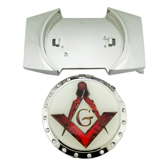 Removable Lighter Belt Buckle Mason Compass FAST SHIPPING USA SELLER MEN WOMEN COWBOY G INITIAL
