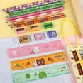 thumbnail image 4 of 5pcs School Essentials Set - Includes 2 Pencils, Eraser, Sharpener & Ruler In Portable Gift Box - Perfect For Back To School & Graduation Gifts, 4 of 5