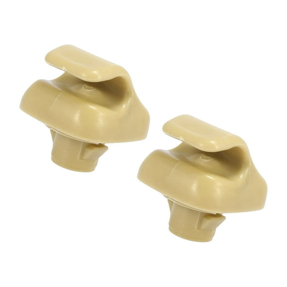Unique Bargains Beige Car Plastic Sun Visor Hook Clip Bracket Retainer for Honda Civic