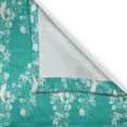 thumbnail image 3 of Ambesonne Fish Kitchen Curtains, Dolphins with Starfishes, 55"x39", Turquoise White, 3 of 3