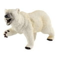 thumbnail image 2 of Figuras de animales de vida silvestre de juguete de oso realista, juguetes de baño, estatua de Animal educativa, simulación de aprendizaje, decoración Blanco Hugo Estatuilla de oso, 2 of 10