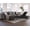 Gray, variant on EastVita GAOMON Modular Sectional Sofa with Ottomans Chenille Sleeper 7 - Seat Sofa Couch with Chaise and Storage Seats U Shaped Couch for Living Room Grey (U Shaped Sofa-7)