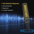 thumbnail image 5 of Handheld Security Metal Detector, Handheld Metal Detector, Security Checker High Sensitive Body Scanner Inspection Scanner, Airport Station Examinatio, 5 of 5