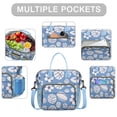 thumbnail image 2 of Baseball Football Pattern Womens Lunch Box for Work,Insulated Large Lunch Bag for Tween and Teen,Loncheras Para Mujer,Leakproof Adult Lunch Bag for Work,Beach,Travel,Picnic,Camping, 2 of 7