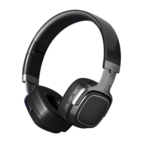 Wireless Headsets with Microphone - 55 Playtime PC Bluetooth Headset and Multipoint Connect to Laptop Computer and Mobile - Wired or Wireless (Bluetooth or USB Dongle) Headphones