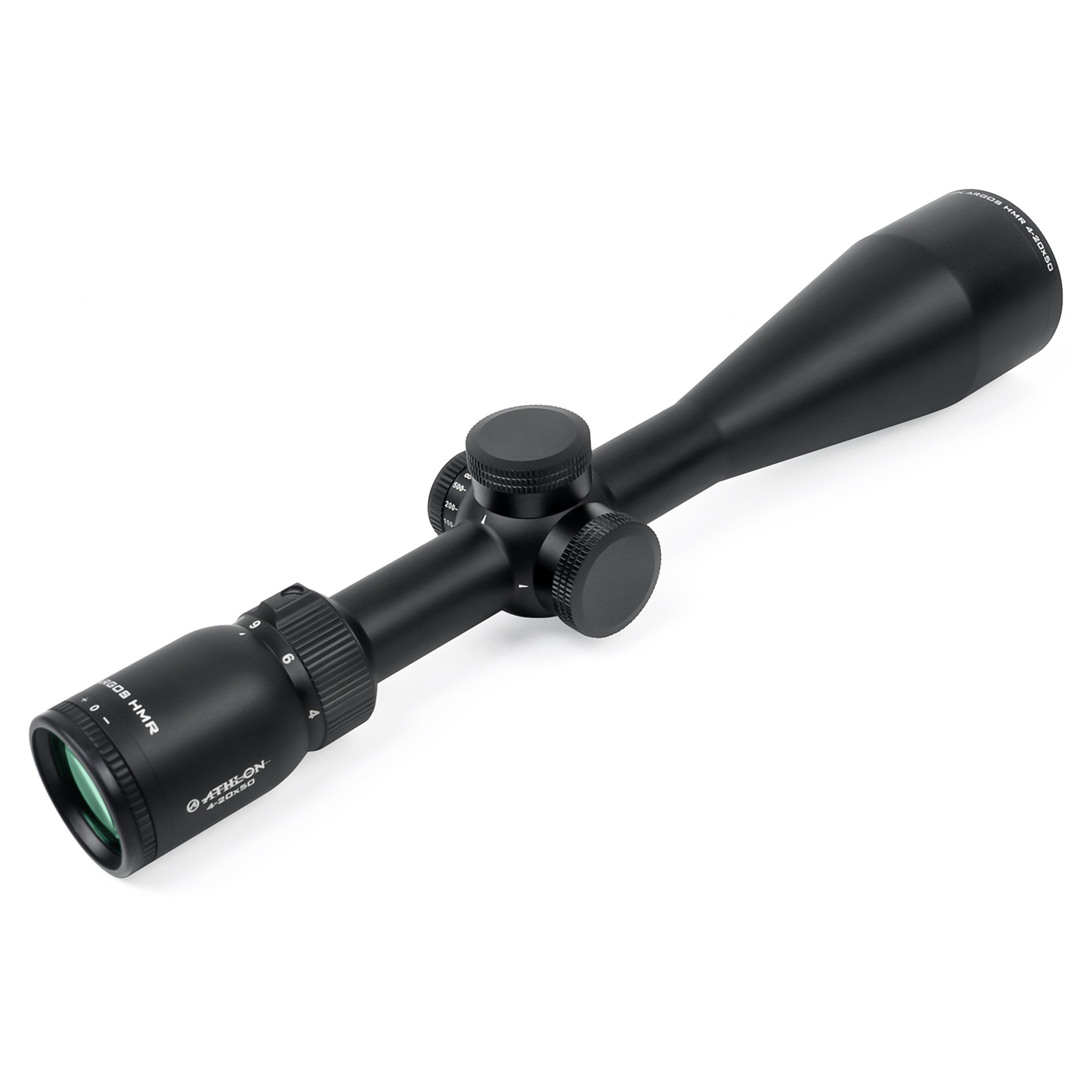 Athlon Optics Argos HMR Rifle Scope 4-20x 50mm Illuminated Mil Dot Reticle Matte Black