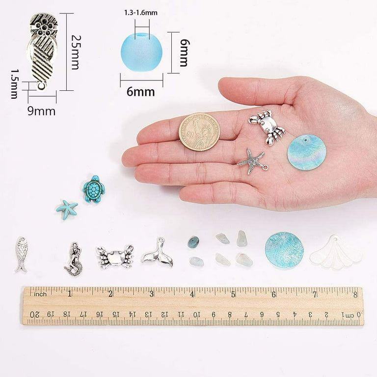 Natural Freshwater Pearl Beads Through hole Round Punch Beads for DIY  Making Bracelet Necklace Earrings Jewelry Accessories