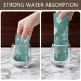 thumbnail image 4 of 2 Pcs Funny Kitchen Towels,Turquoise Christmas Snowflake Pattern Microfiber Dish Towels,Kitchen Tea Towels,Kitchen Towel Set (18" X 26"), 4 of 7