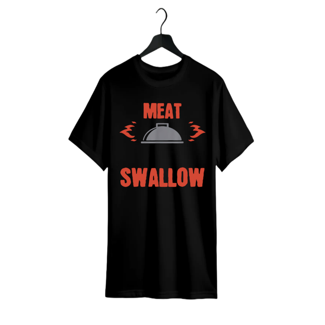 Camiseta "Regalo sucio" | "Carne en la boca" | Camiseta de chiste de barbacoa
