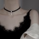 thumbnail image 2 of Gothic Cross Necklace for Women Black Choker Punk Vintage Cross Pendant Necklace Halloween Jewelry Gift for Girl, 2 of 5