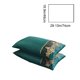 thumbnail image 3 of Luxury Embroidered Pillowcases Set of 2, Elegant Lace Trim Pillow Covers, Soft Brushed Hotel Quality Bedding, Skidproof Decorative Pillow Shams for Home Decor, Reactive Dye Washable Pillow Case, 3 of 7