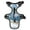 Pixel Art, variant on Pet Vest For Walking With Handle Adjustable Reflective Dog Cat Harness Black White Color Skulls